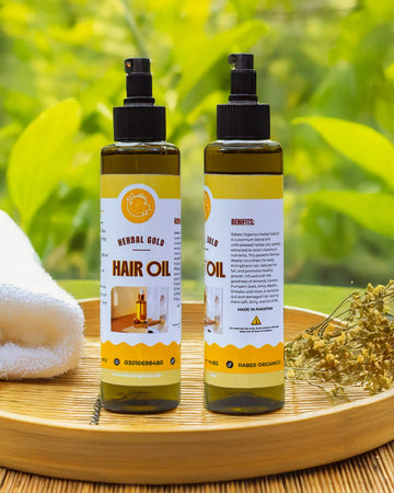Gold Hair Oil